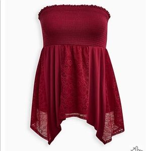 Torrid size 2 handkerchief top